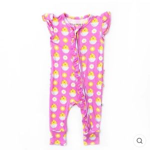 Chick Flick Ruffle Romper